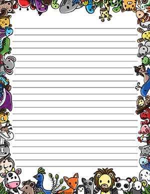 Free Printable Cute Stationery