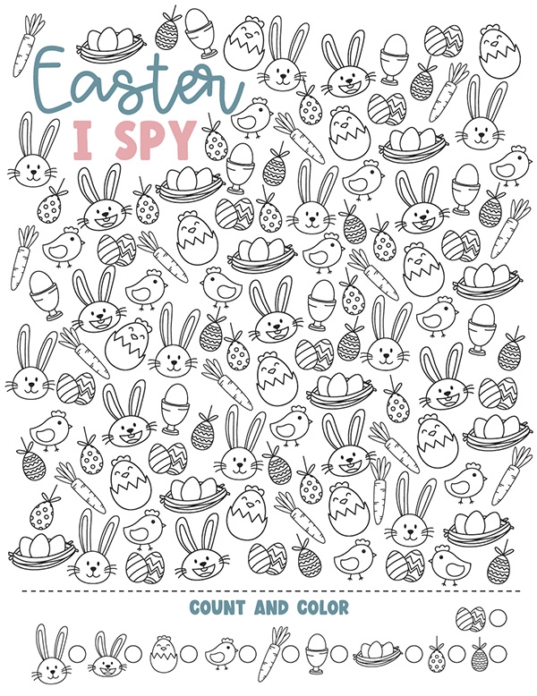 Free Printable Easter Activities Pages