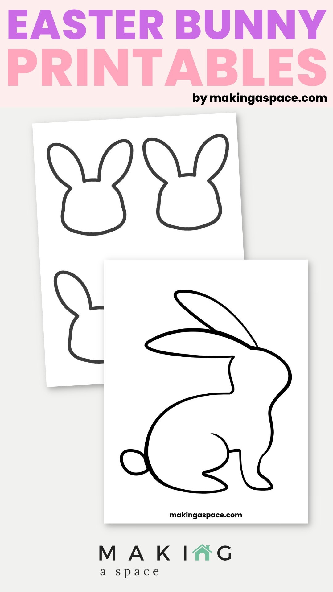 free printable easter bunny pictures
