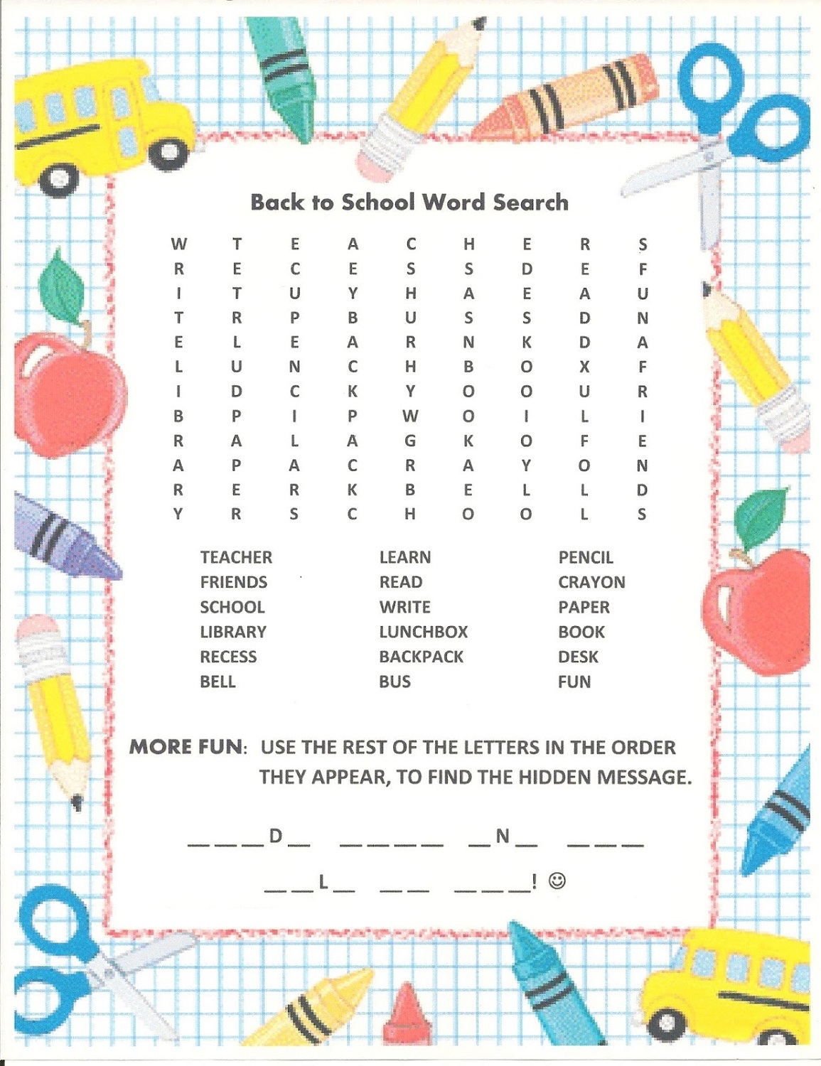 free printable easy word search games