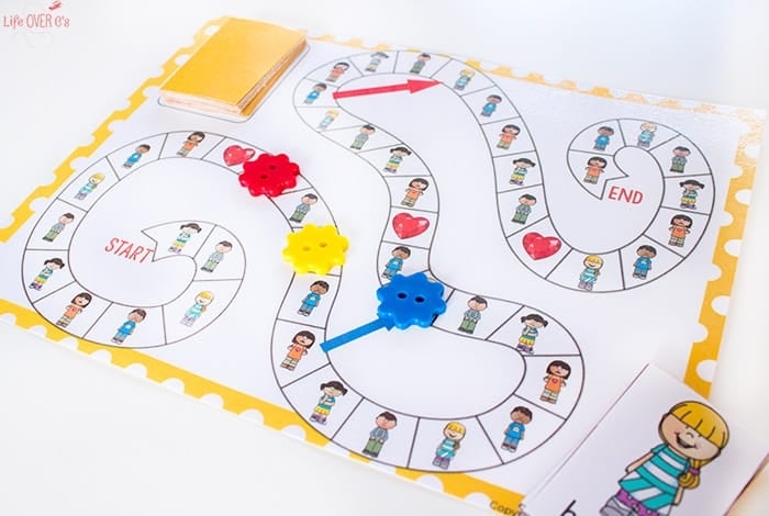 Free Printable Emotions Board Game