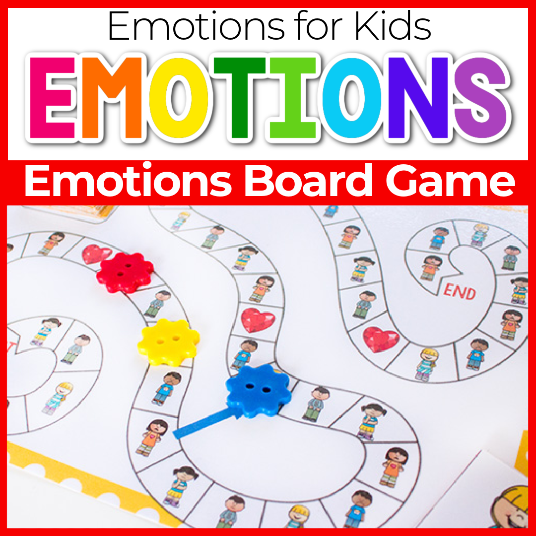 free printable emotions board games