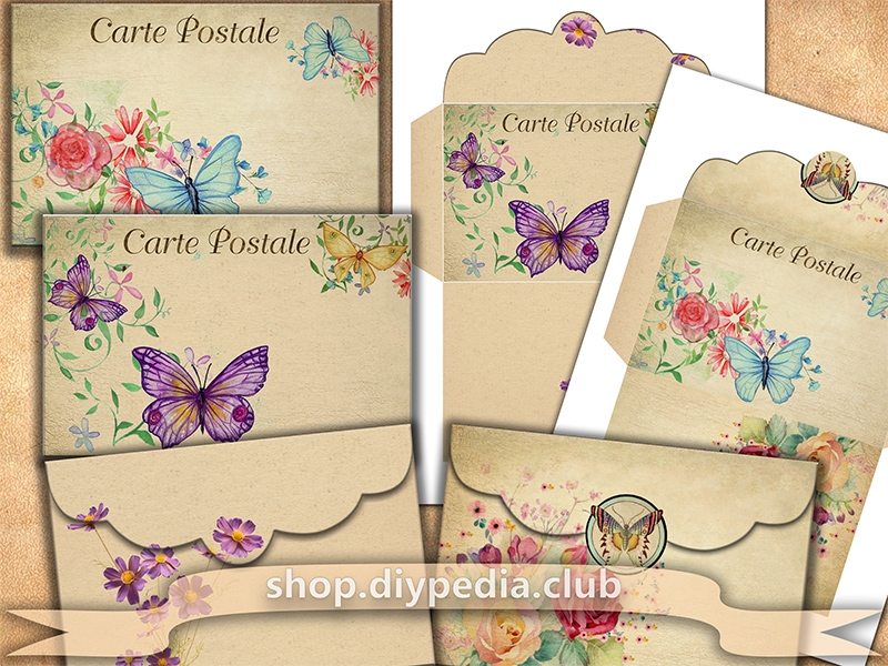 printable envelope design