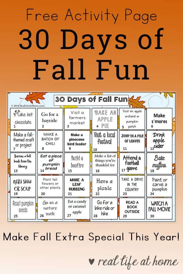 Free Printable Fall Activities For Kids And Families 30 Fall Activities 