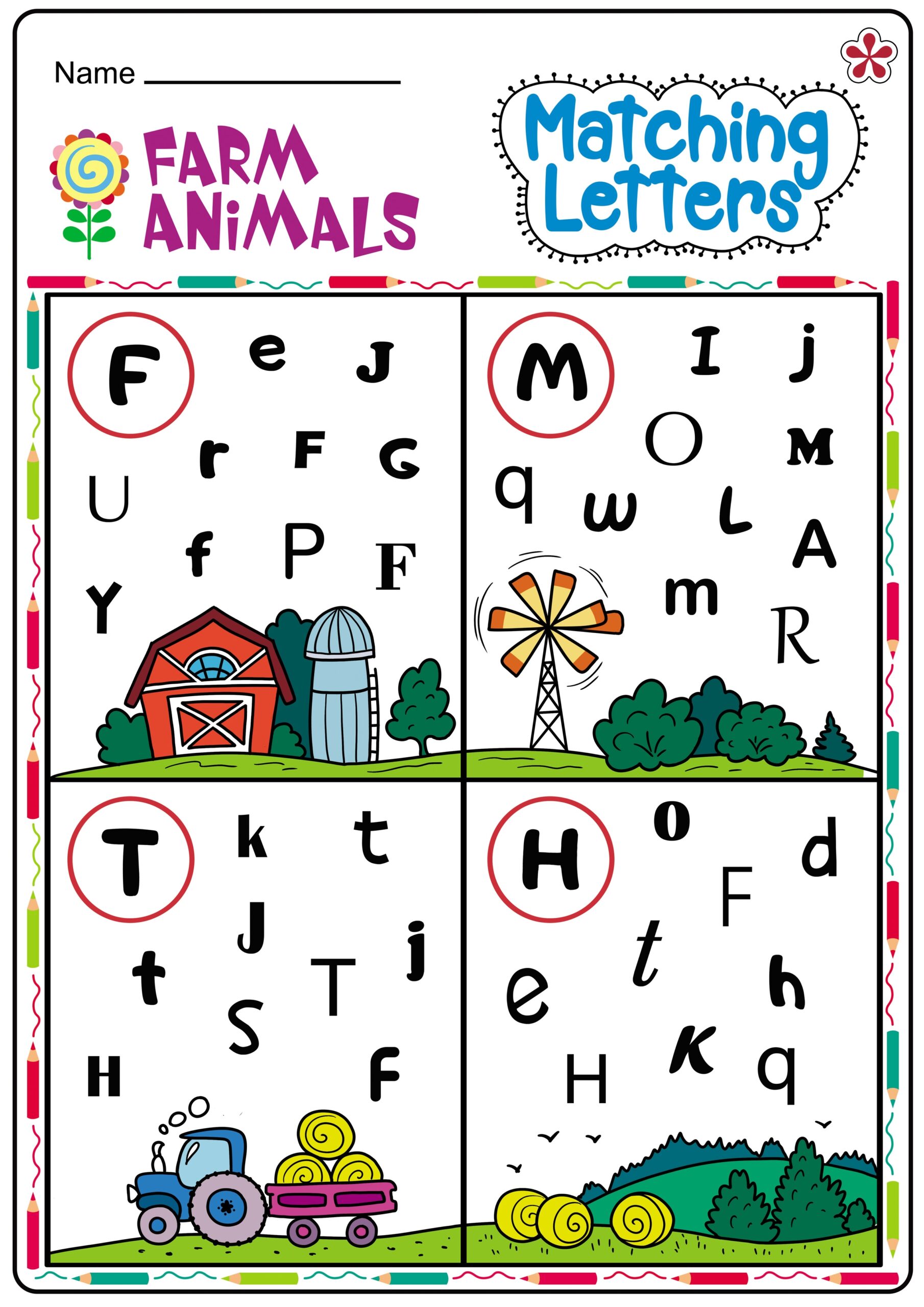 Free Printable Farm Worksheets Free Templates Printable
