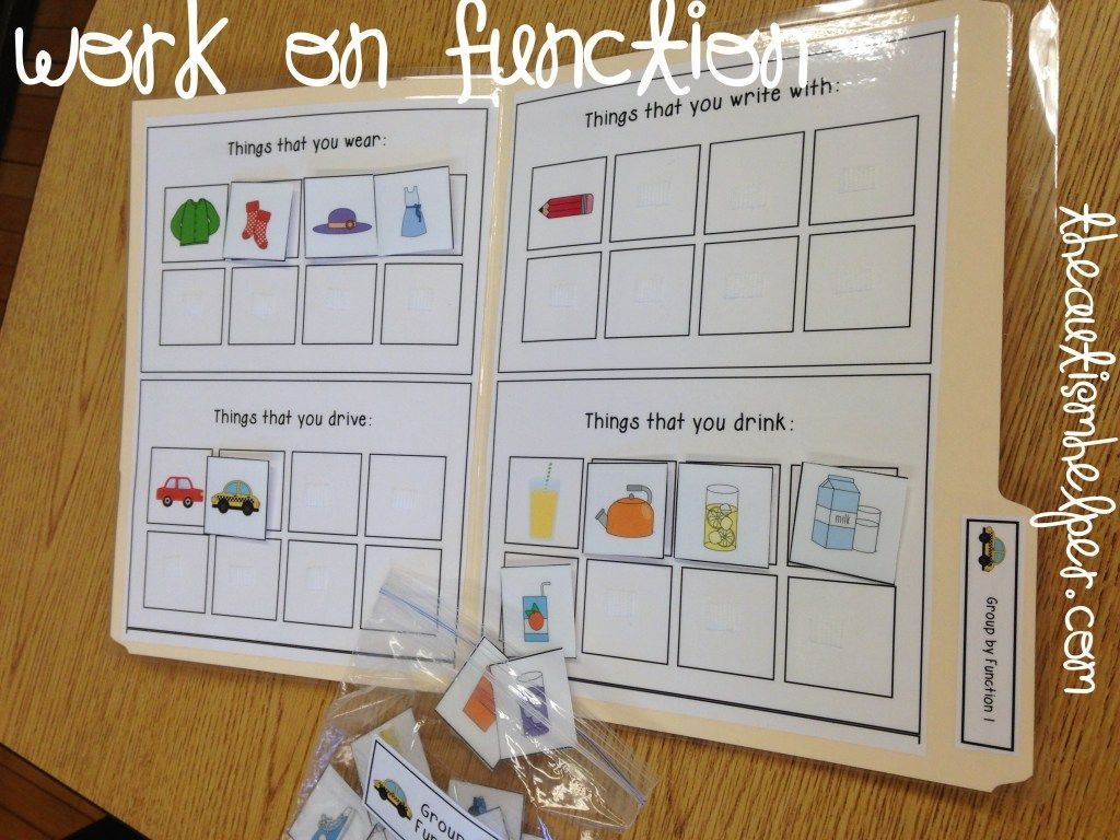 Free Printable File Folder Activities For Special Education
