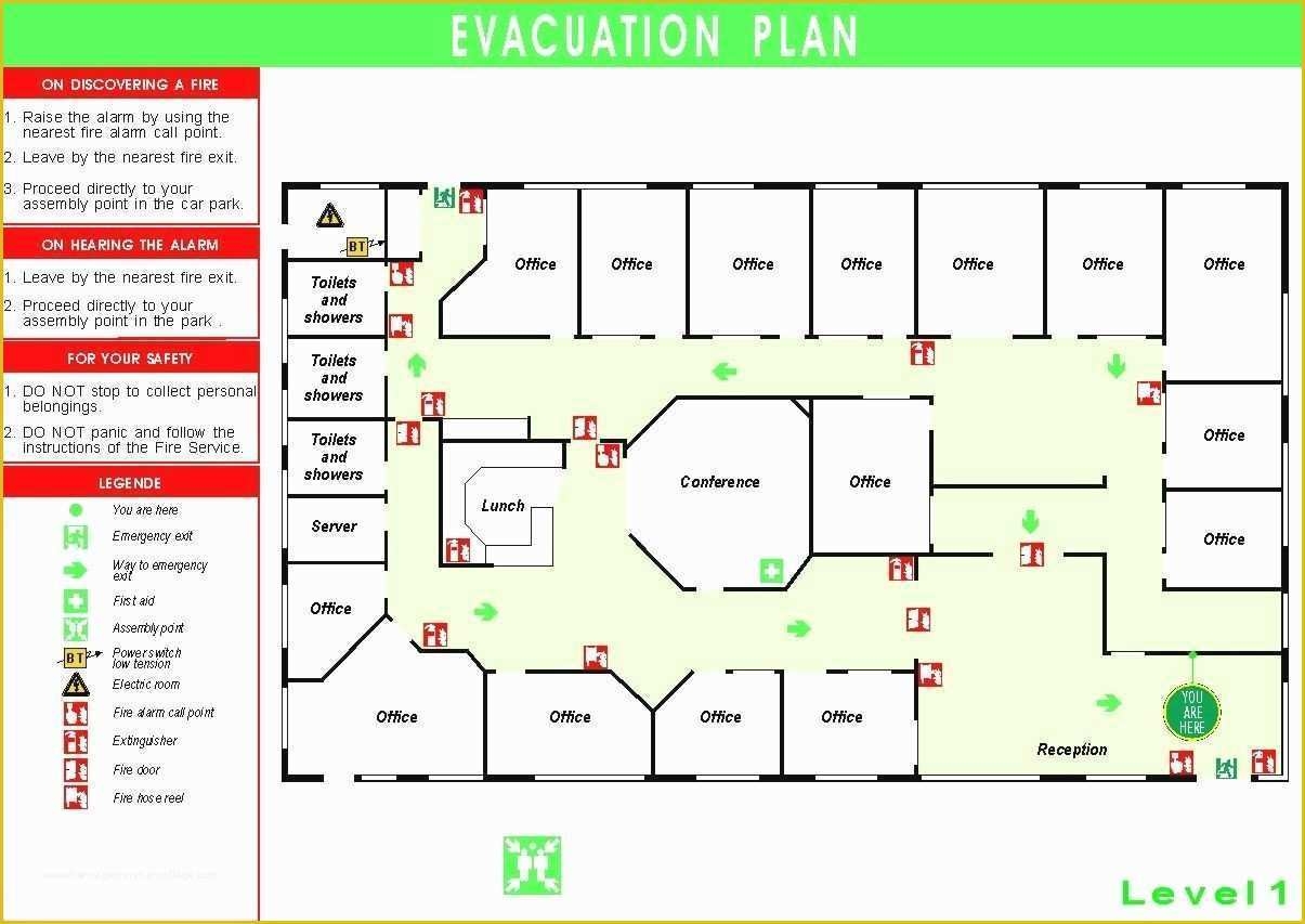 free printable fire escape plan template