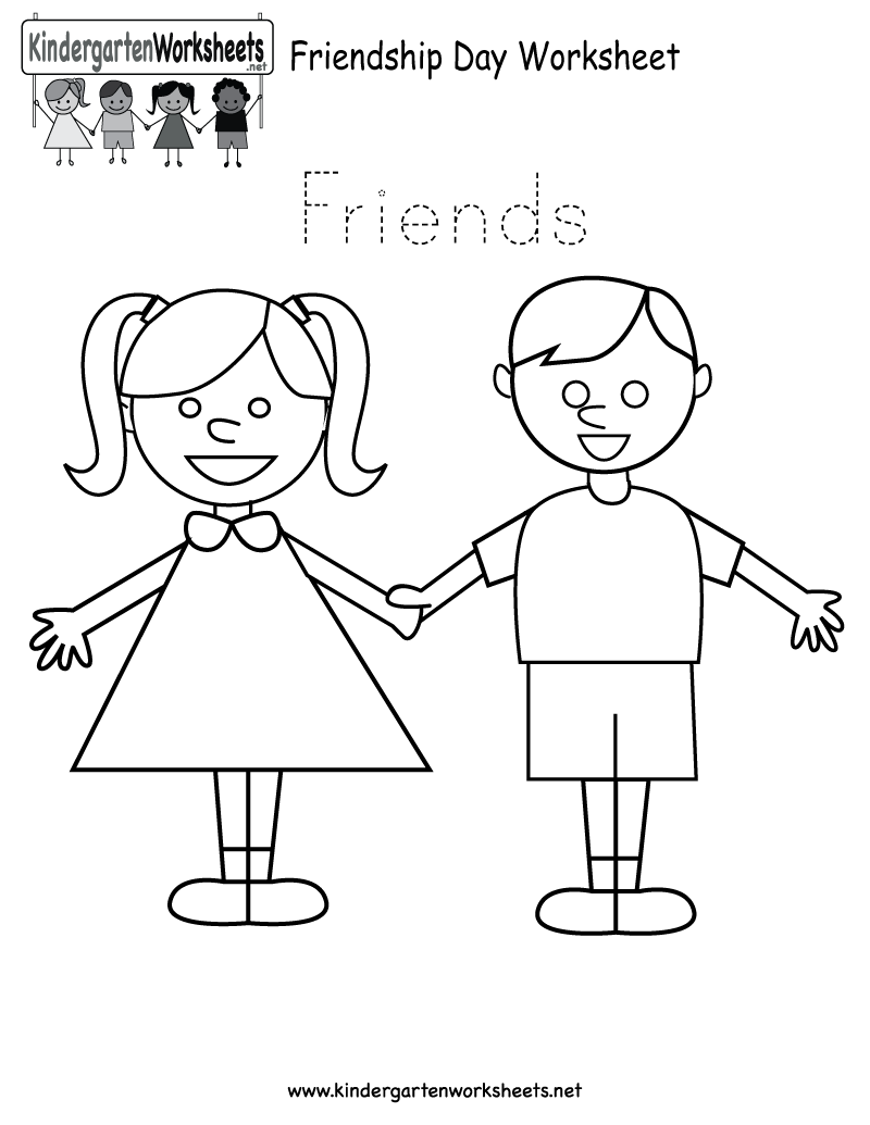 Free Printable Friendship Worksheets Printable Worksheets
