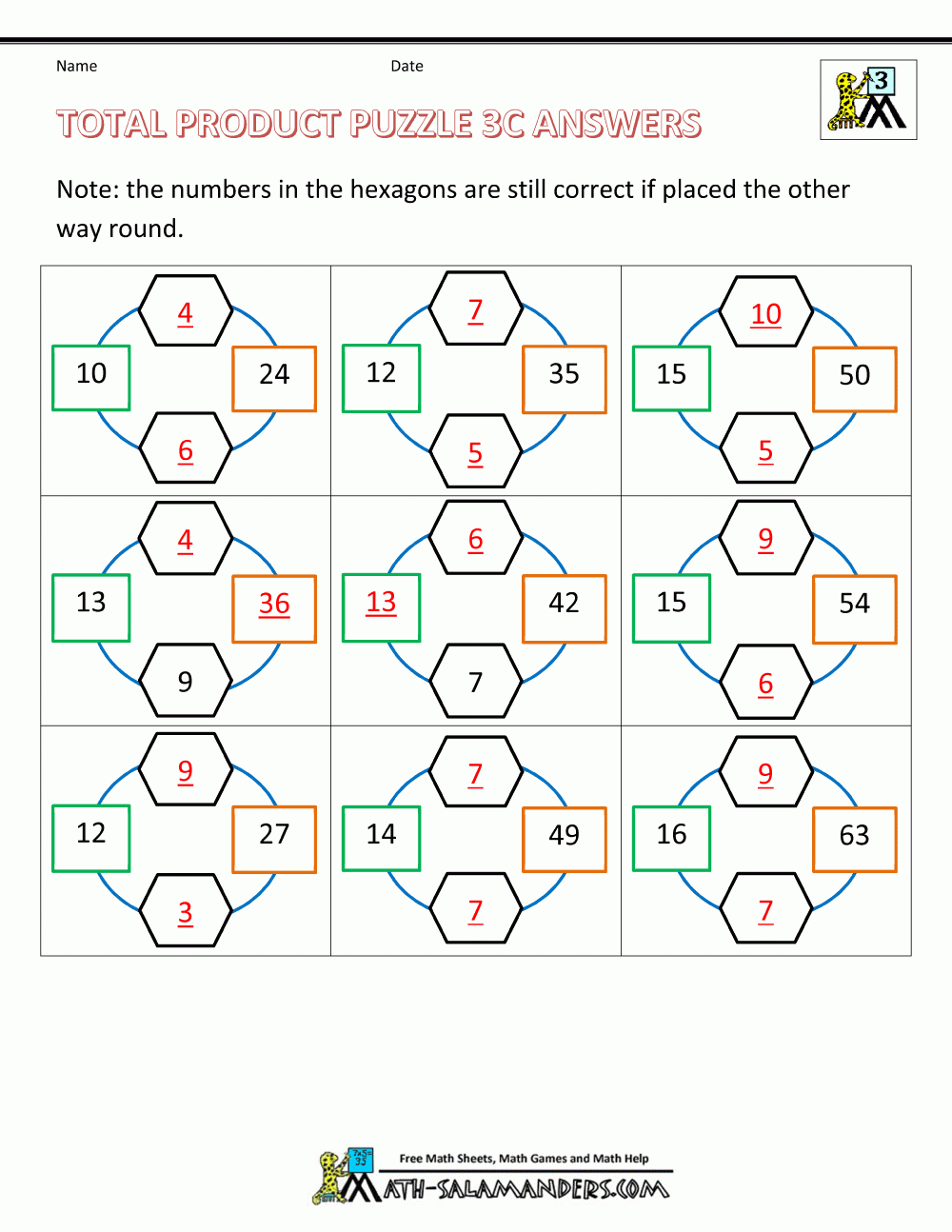 free printable fun multiplication games