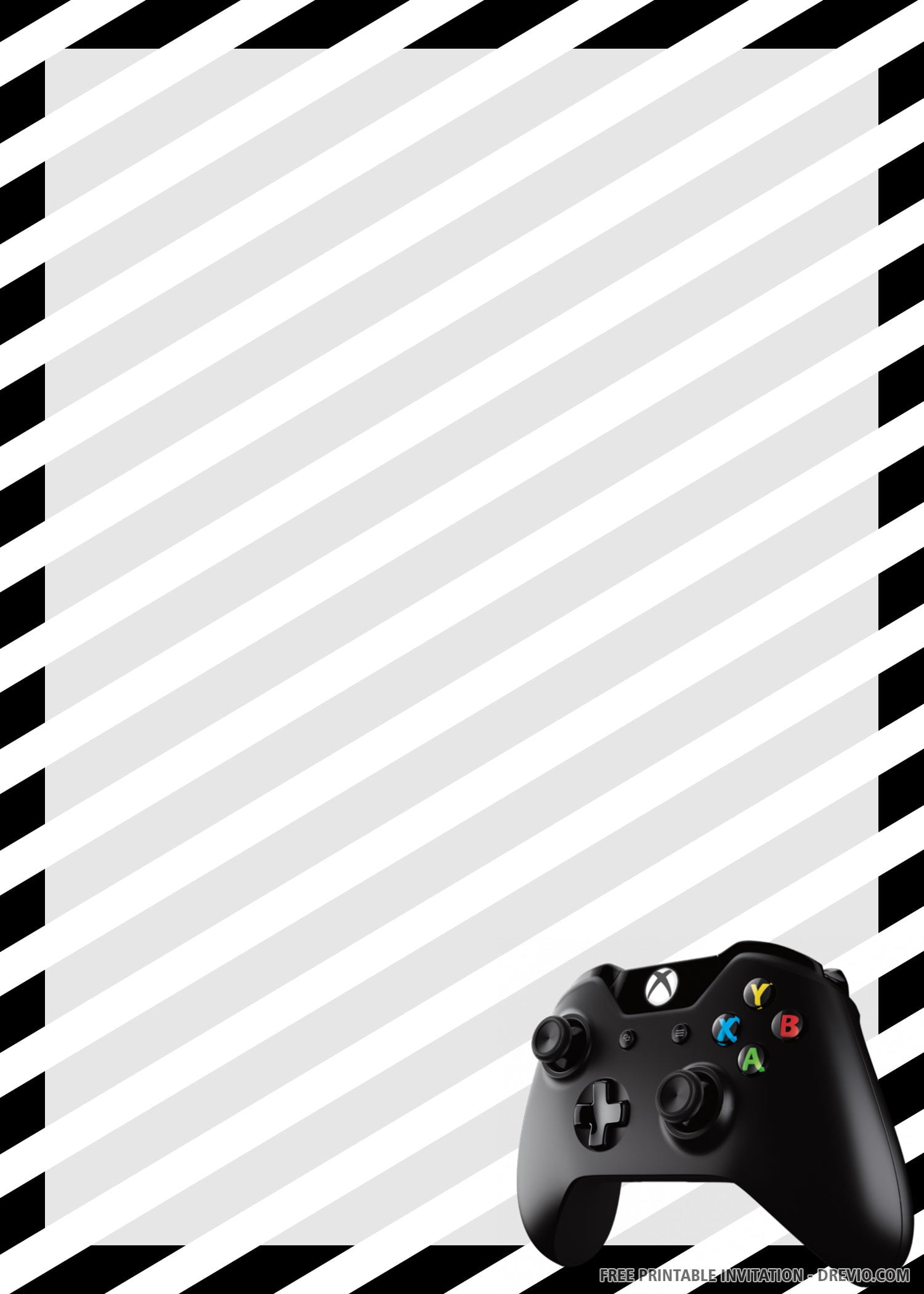 Free Printable Gamer Invitation Templates Download Hundreds FREE 