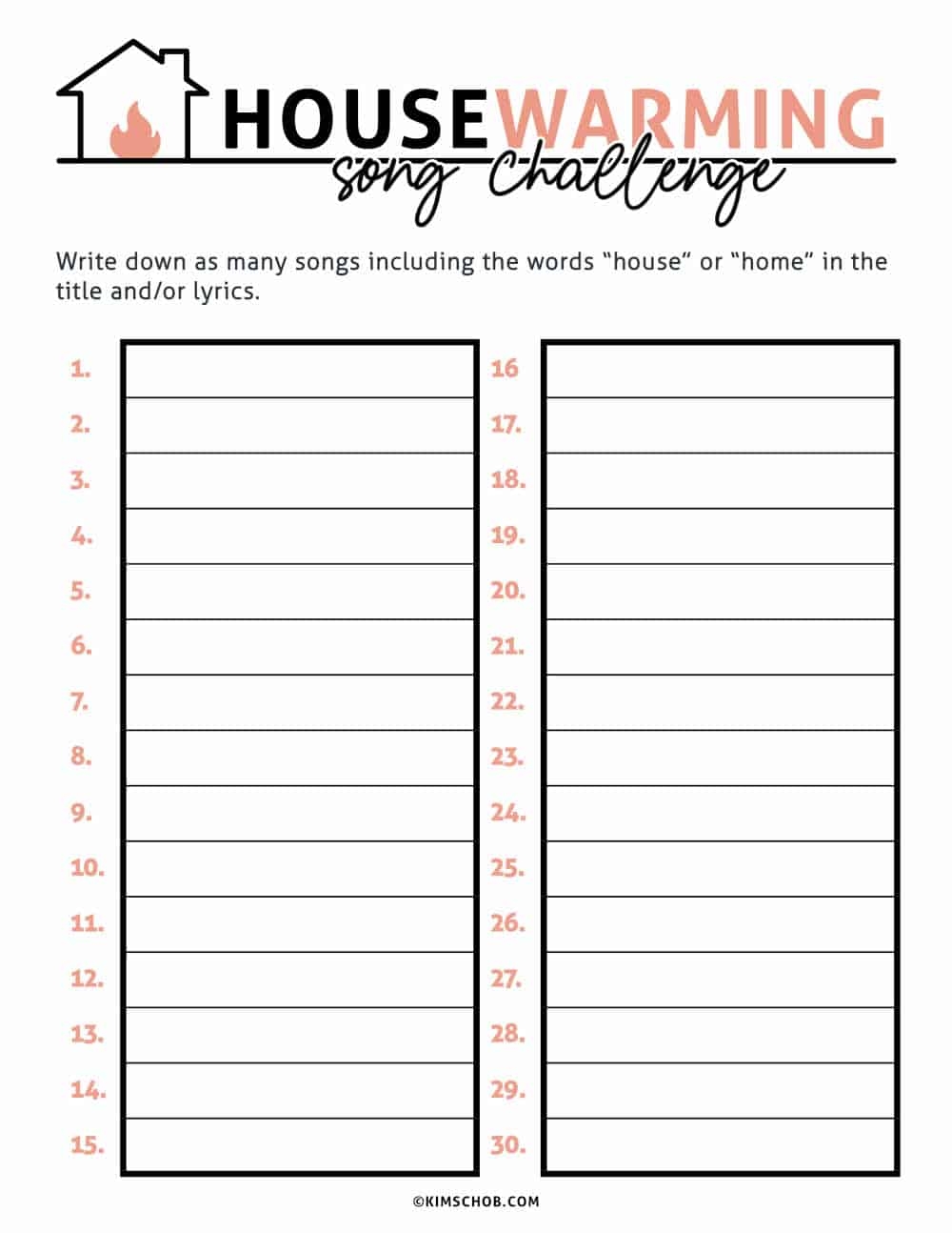 Free Printable Games For Housewarming Party Download Free Printable 