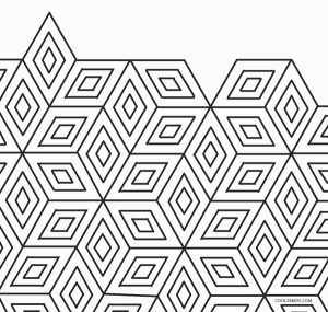 Free Printable Geometric Coloring Pages For Kids Worksheets Library