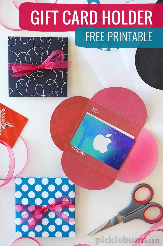 Free Printable Gift Card Holder Templates Tutorial Pics My XXX Hot Girl