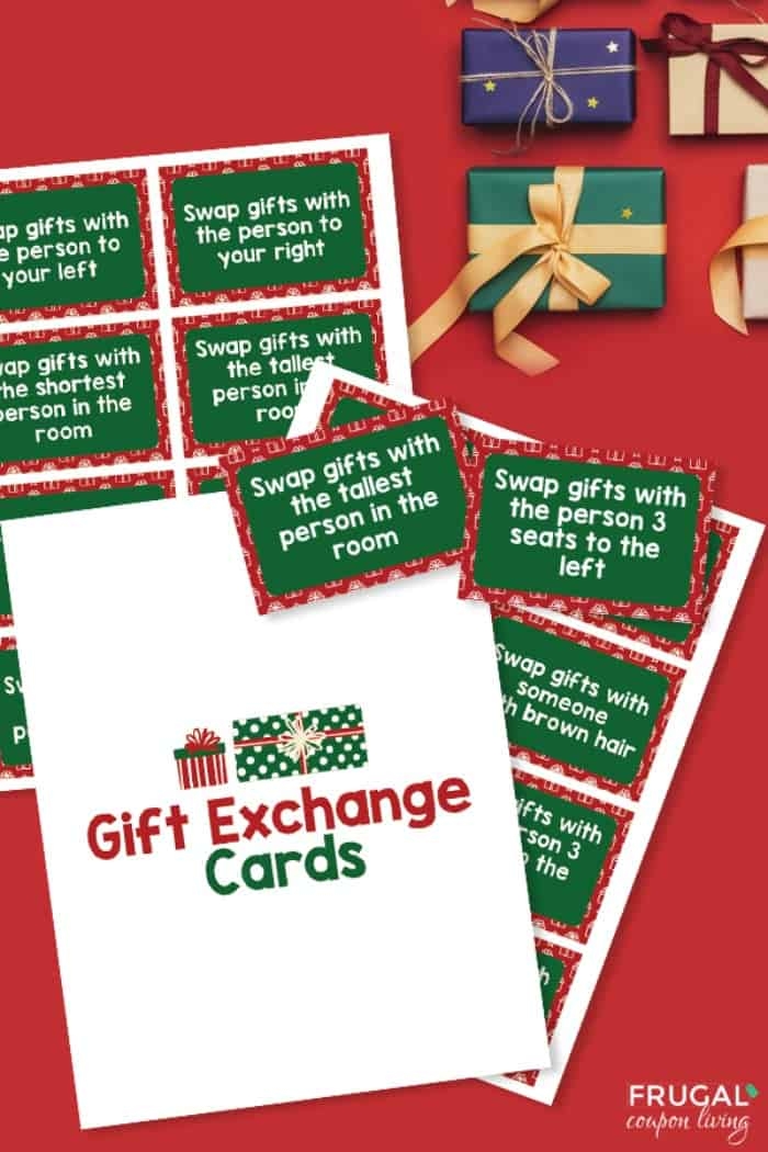 Free Printable Gift Exchange Games Printable Word Searches