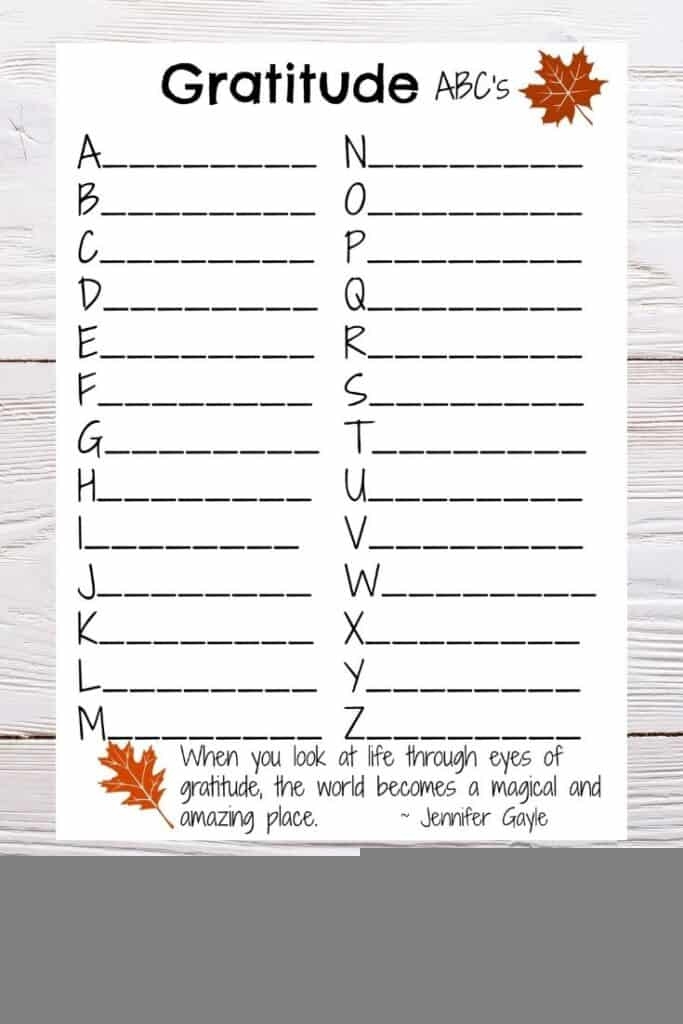 Free Printable Gratitude Worksheets Ronald Worksheets