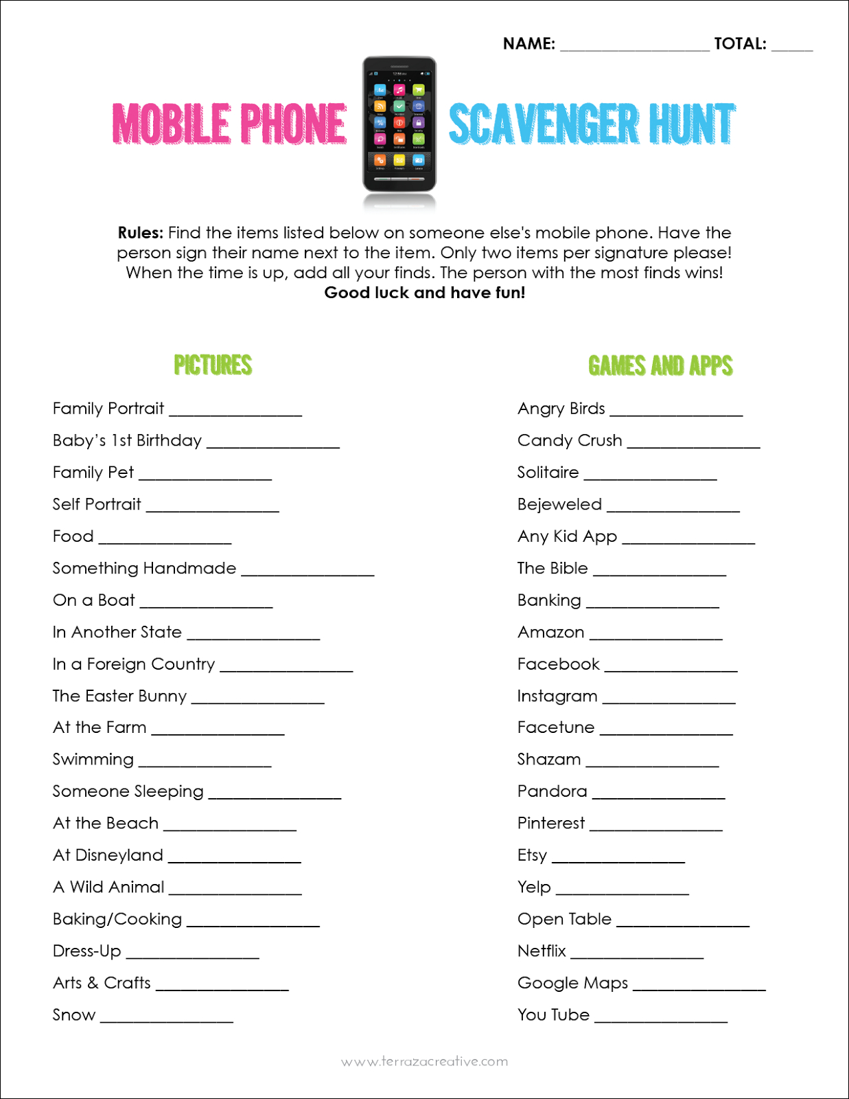 Free Printable Group Games Free Printable