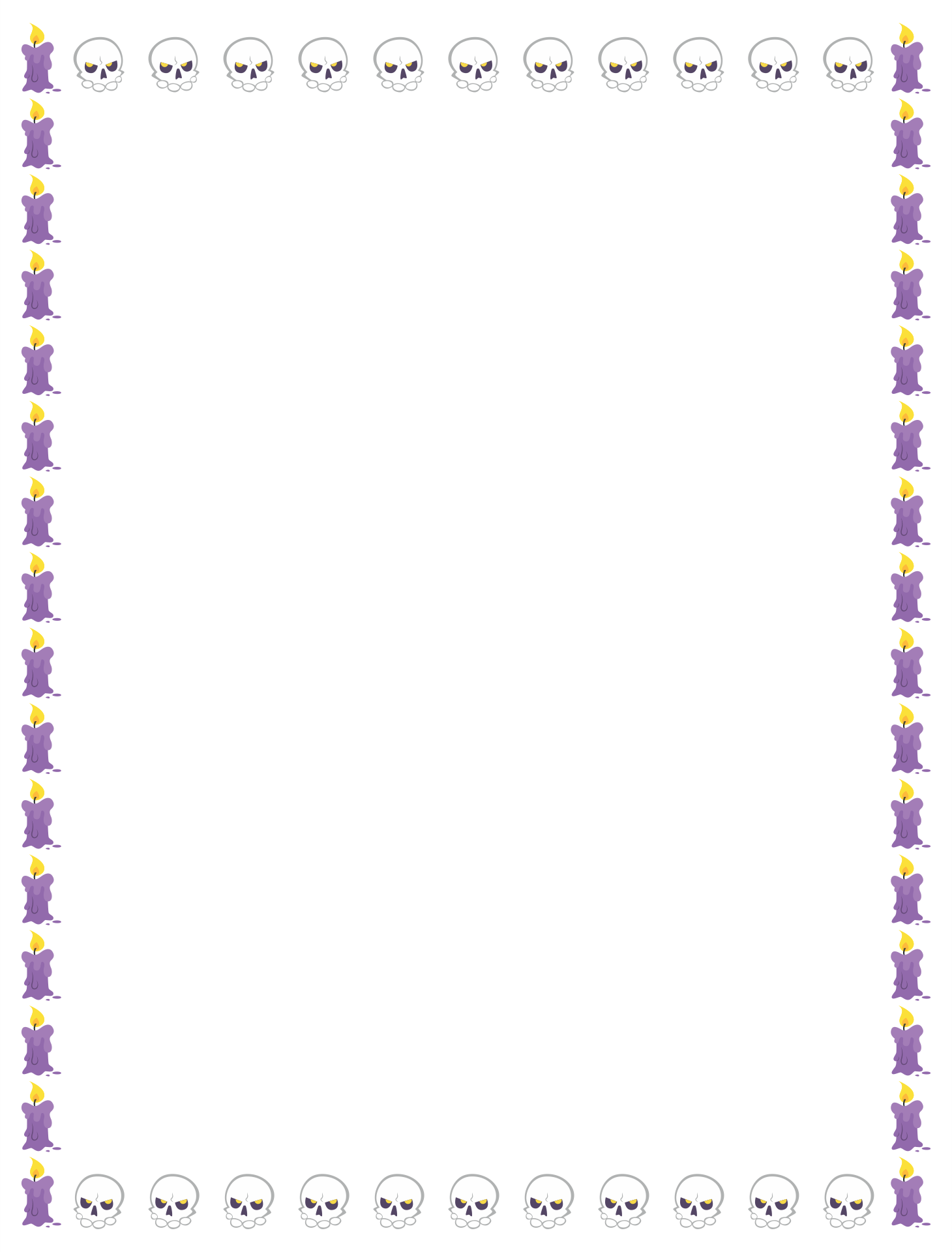 Free Printable Halloween Borders