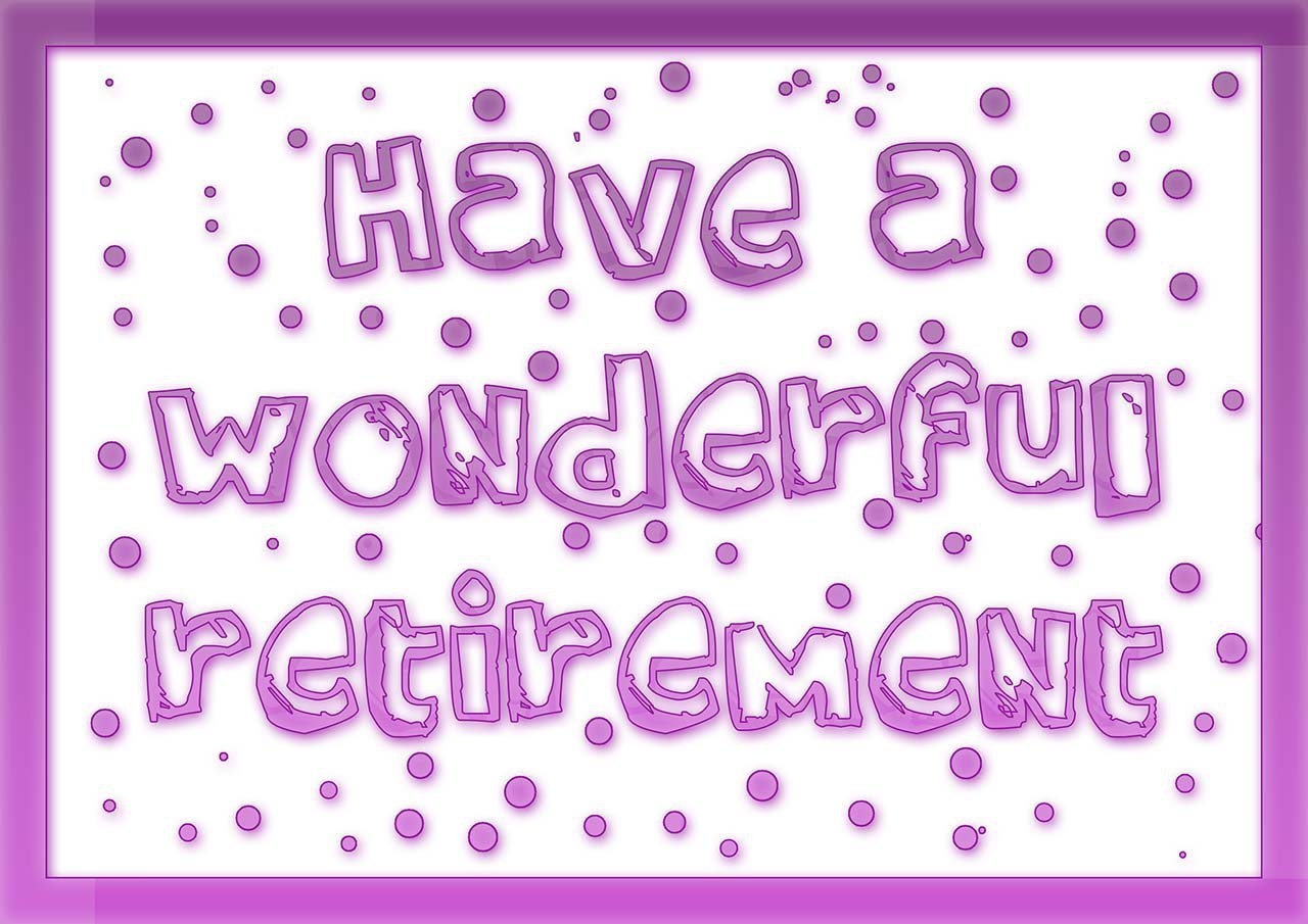 free printable happy retirement retirement card template