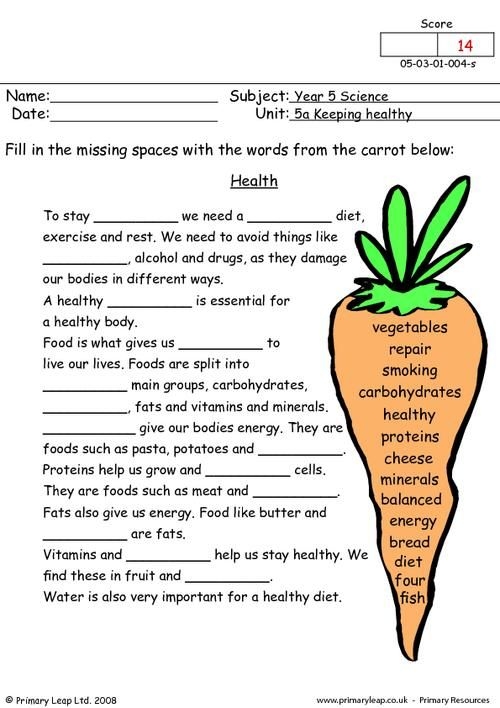 free printable health food games