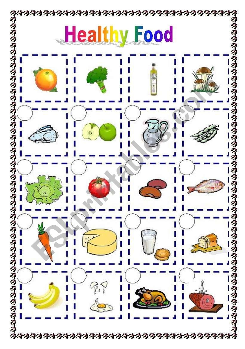 Free Printable Healthy Food Worksheets Get Kids Started On A Healthy 