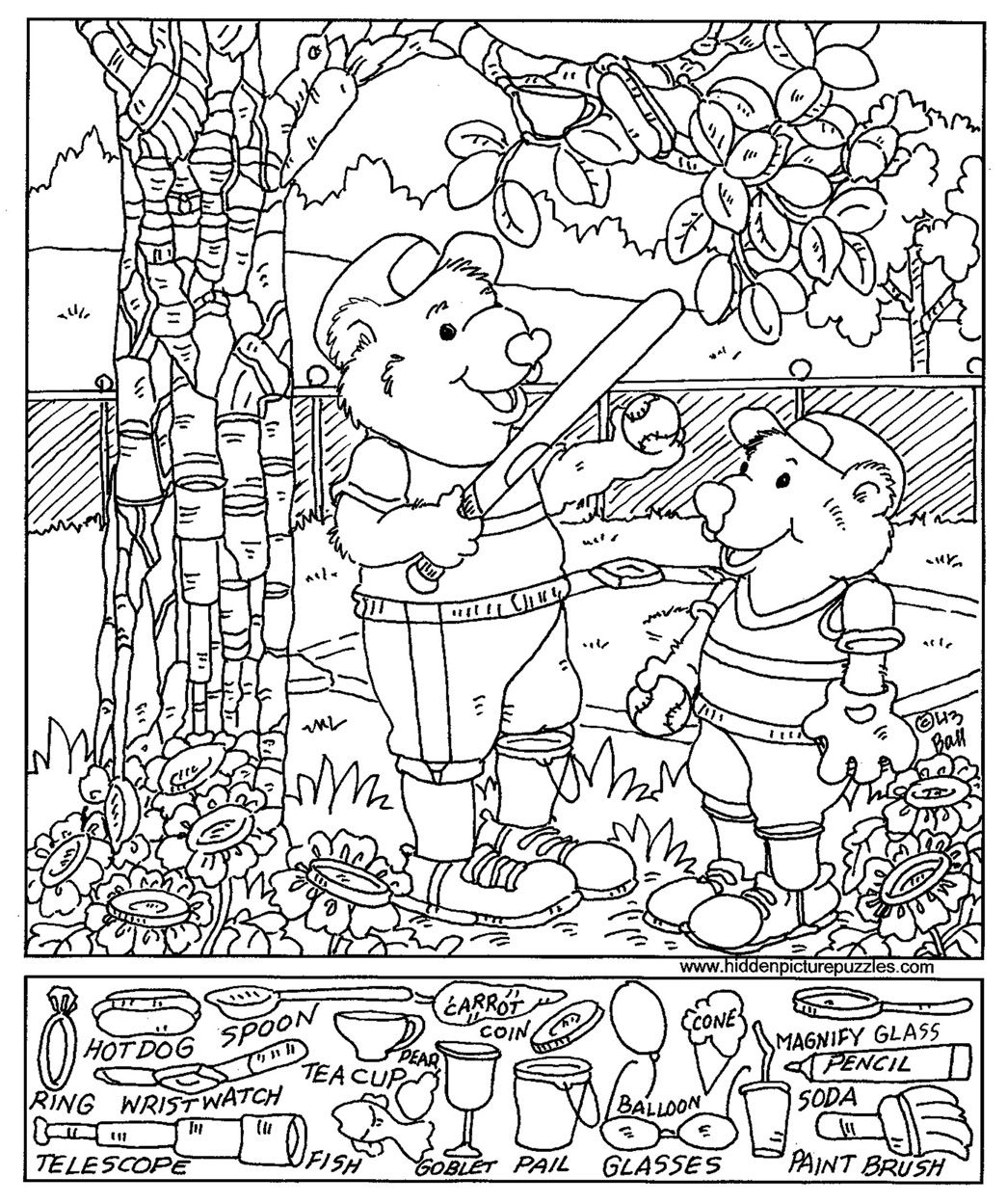 Free Printable Hidden Pictures For Adults Fanny Printable