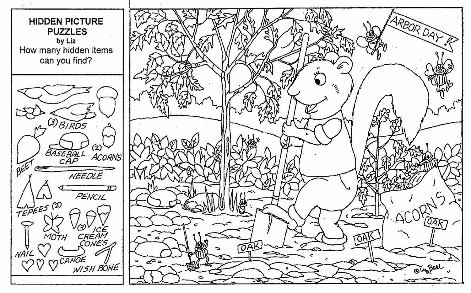 Free Printable Hidden Pictures For Adults Free Printable