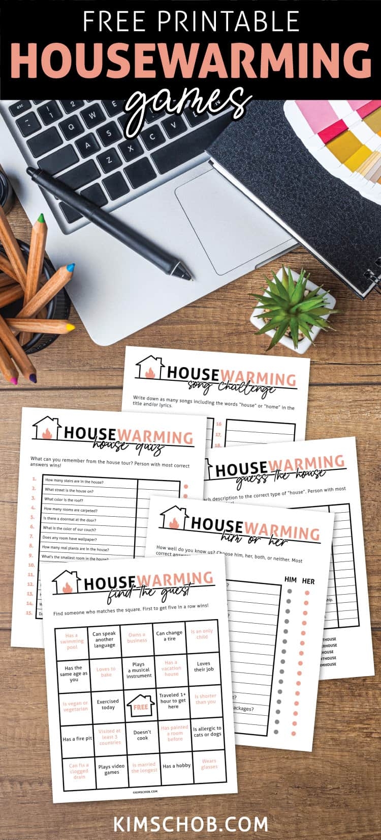 free printable housewarming shower games
