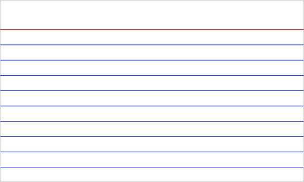 Free Printable Index Card Template Printable Templates