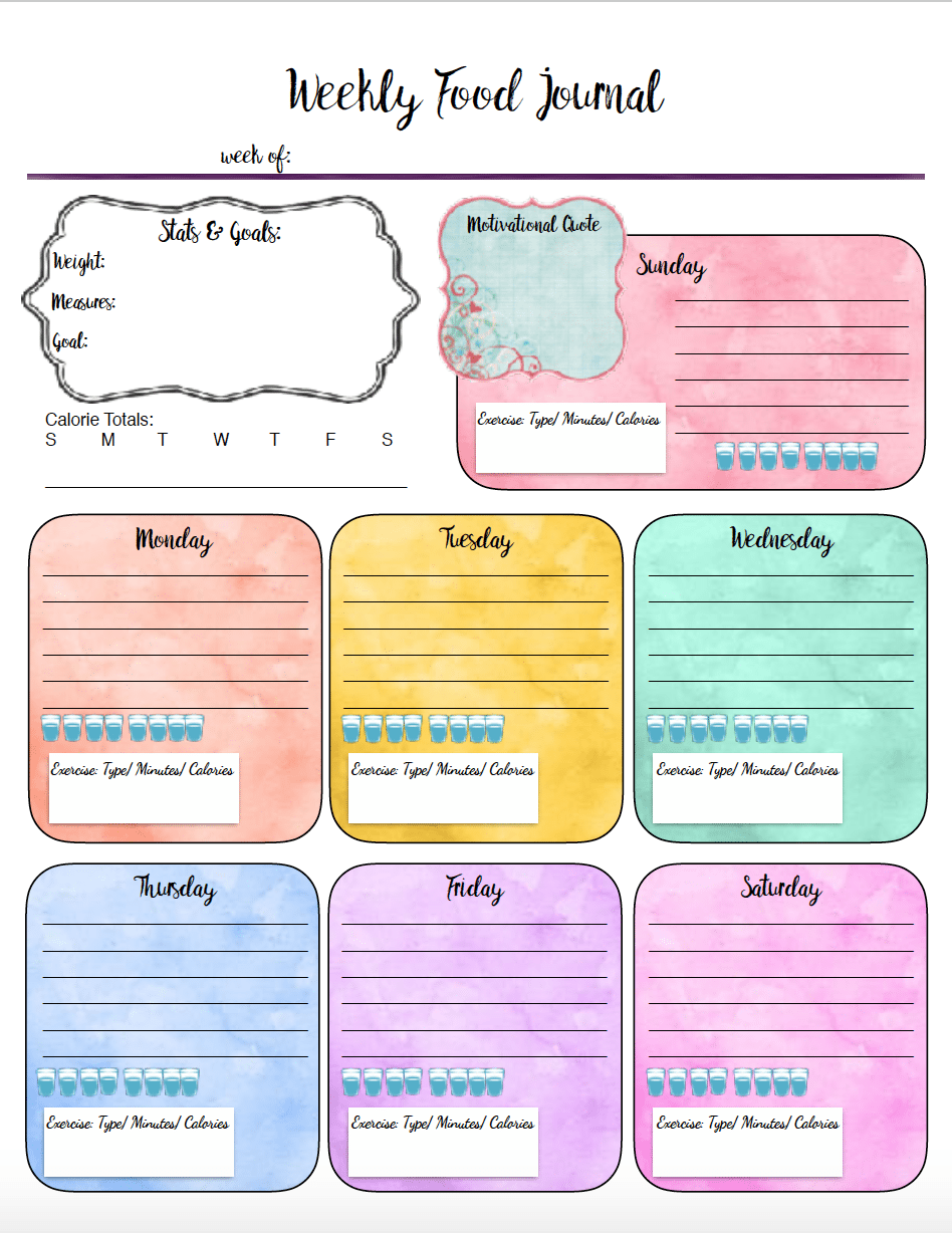 Free Printable Journal Web Choose From 25 Unique Designs For Your Daily 