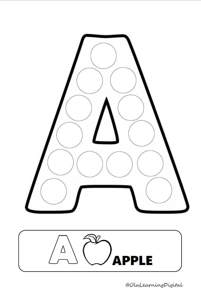 free printable letter cut out design