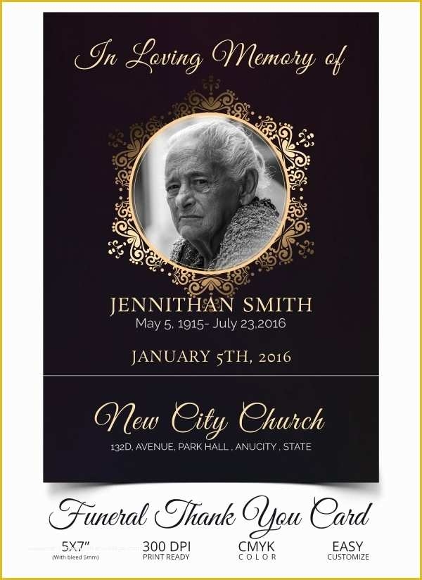 Free Printable Memorial Card Template Of Dove Funeral Card Funeral 
