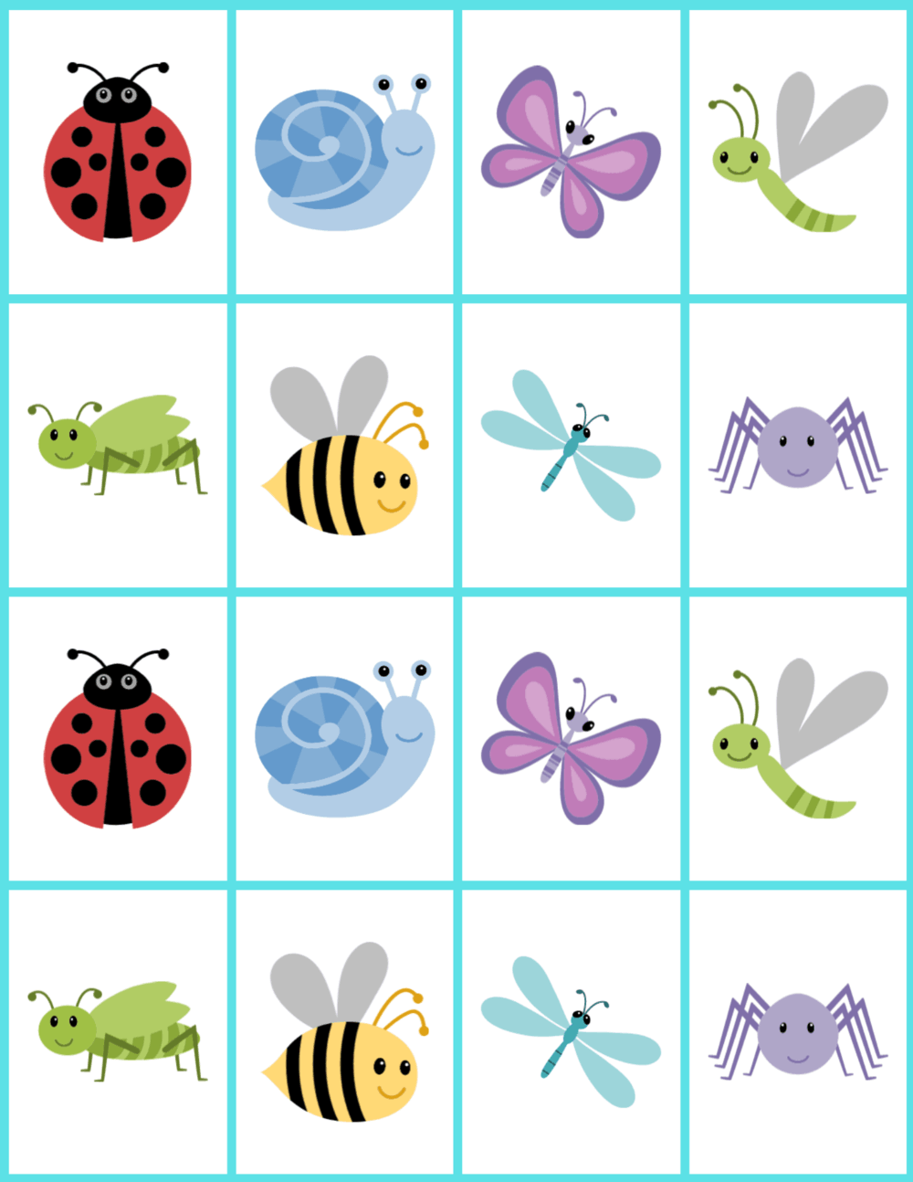 Free Printable Memory Games For Children