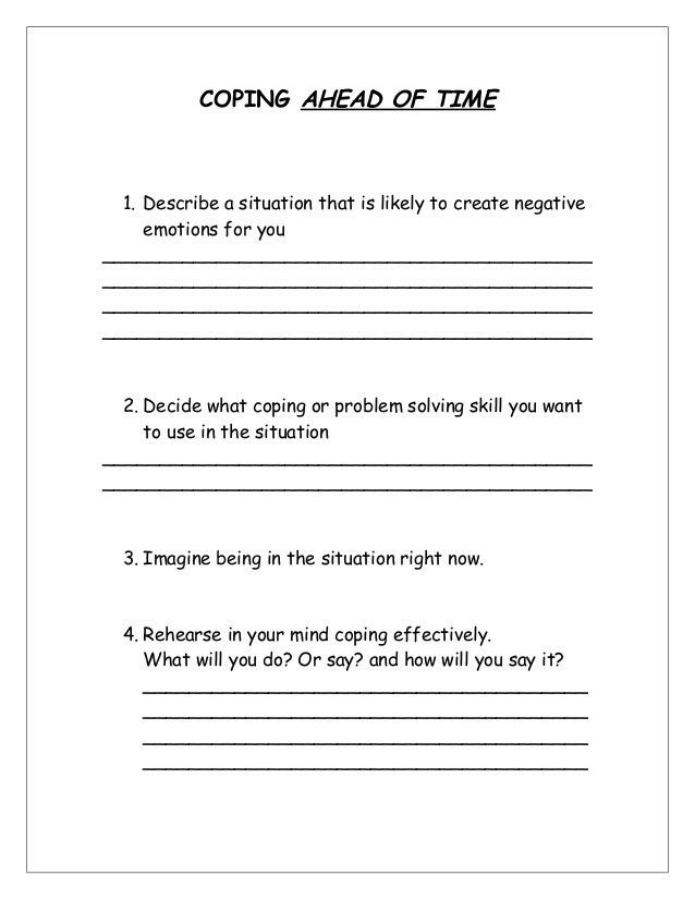 free printable mental health group activity worksheets