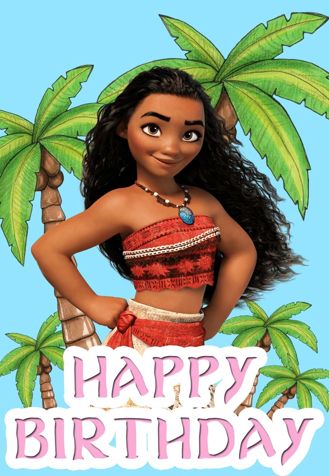 moana printable pictures