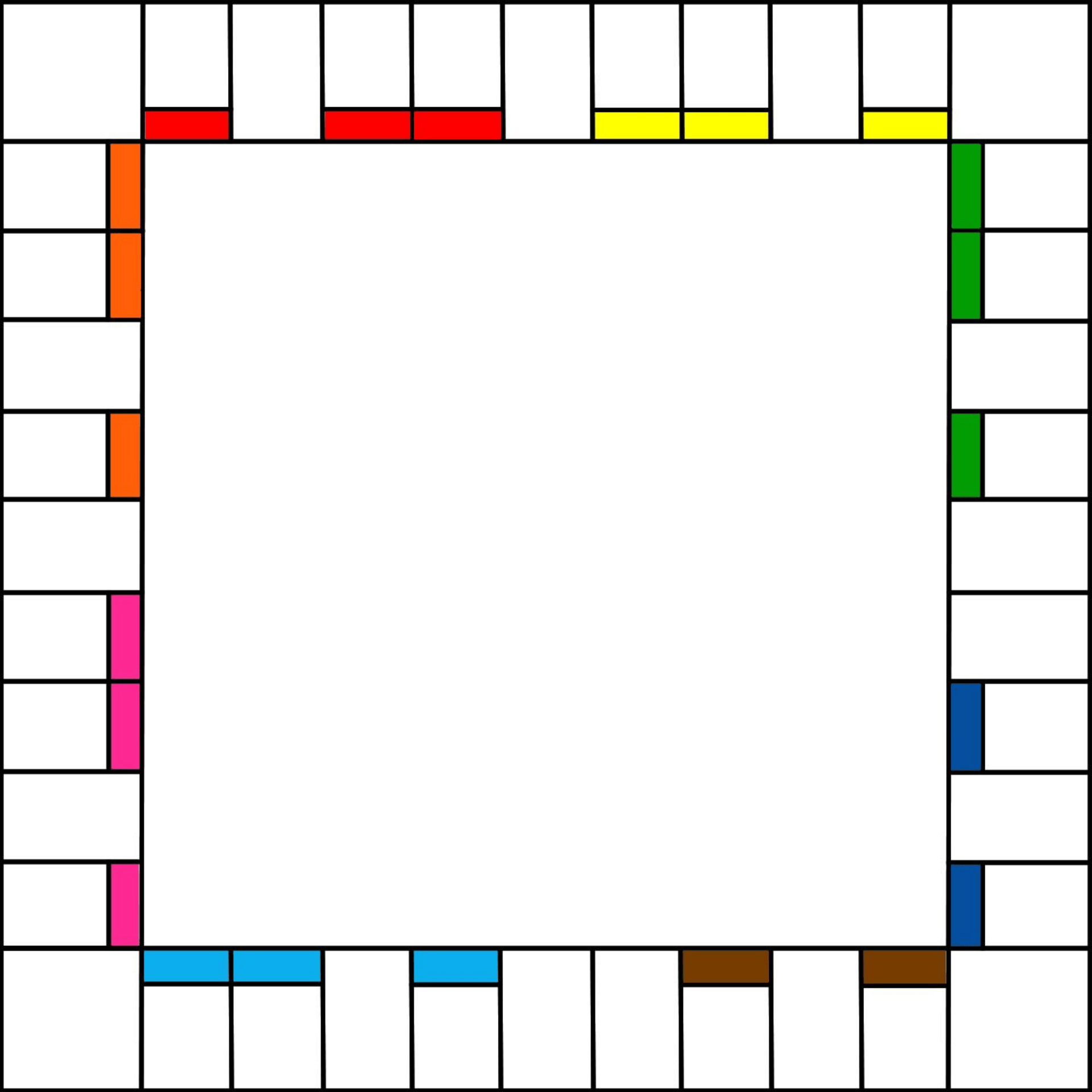printable board game card template