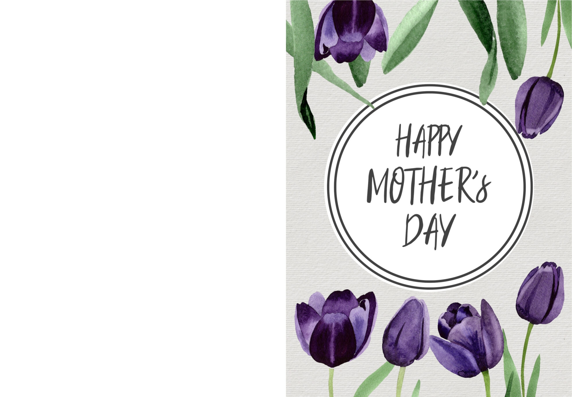 printable mothers day card template free
