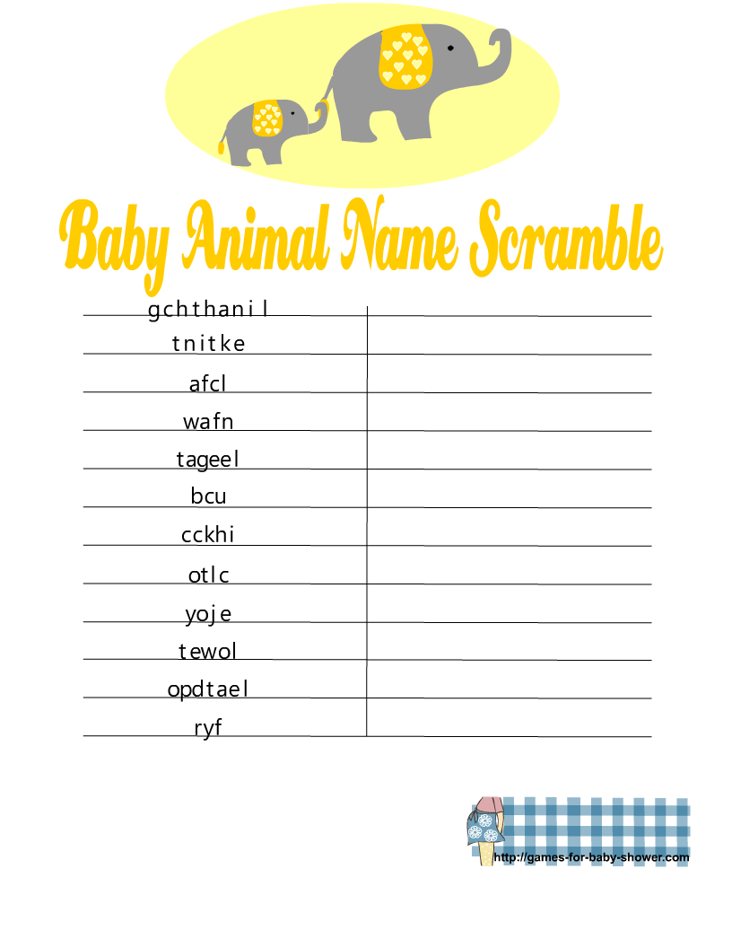 name puzzle template