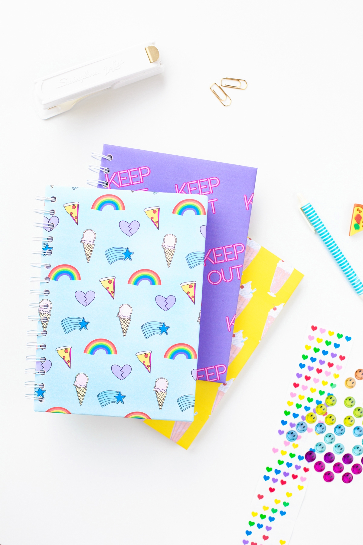notebook design printable
