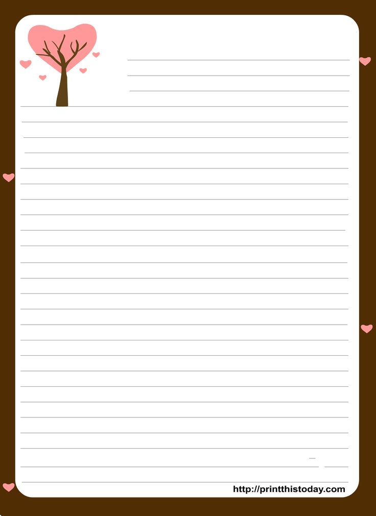 Free Printable Notebook Paper ClipArt Best