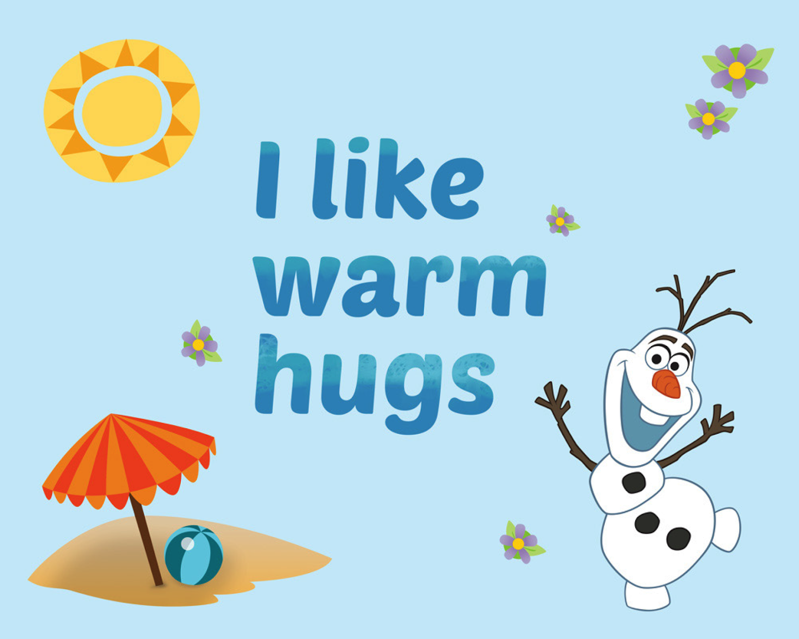 Free Printable Olaf In Summer Poster Oh My Activities For Kids 