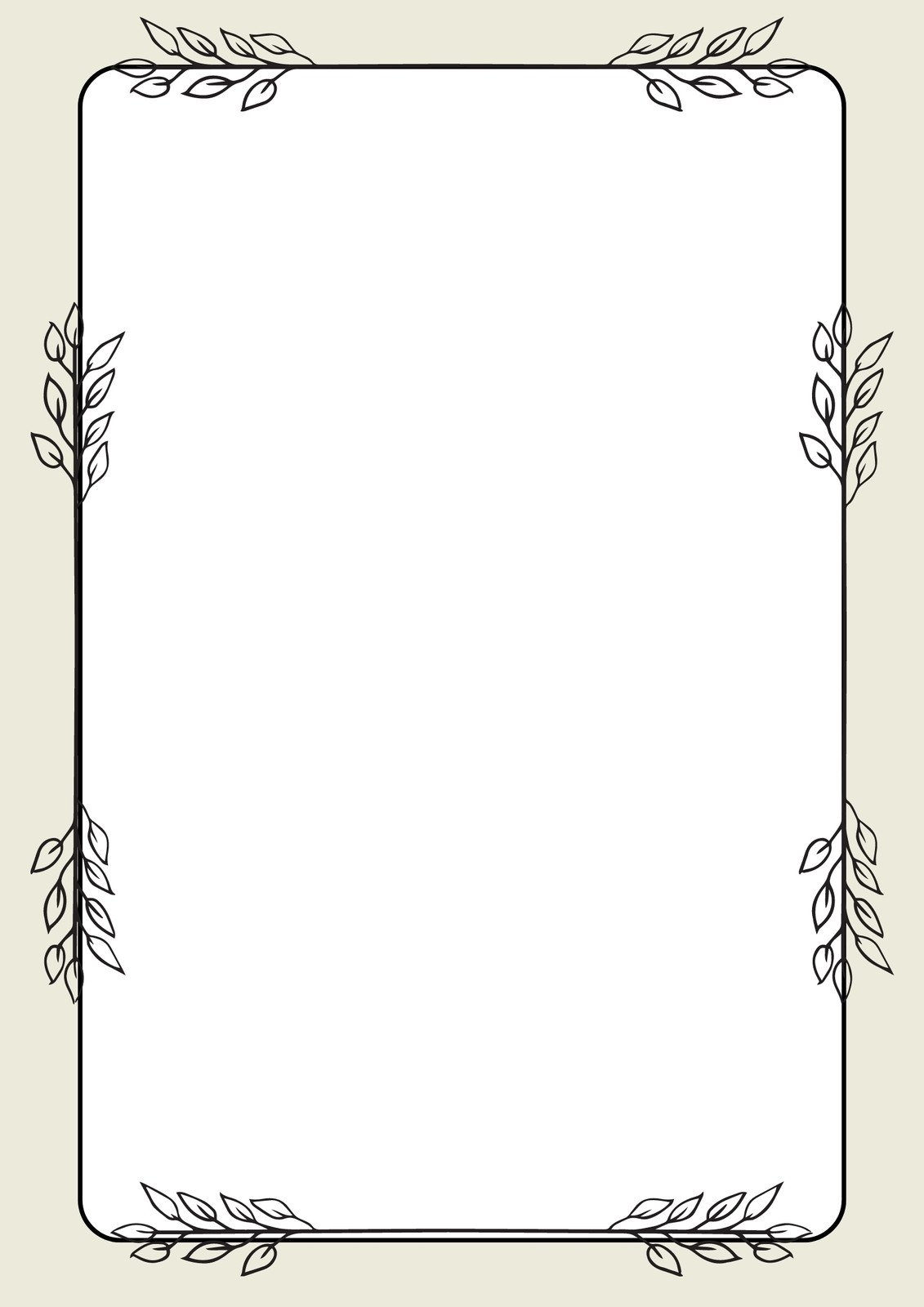 paper with border design printable