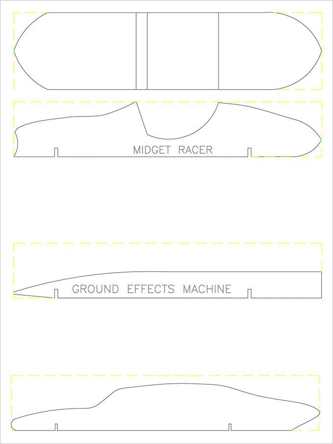 Free Printable Pinewood Derby Template Printable Templates