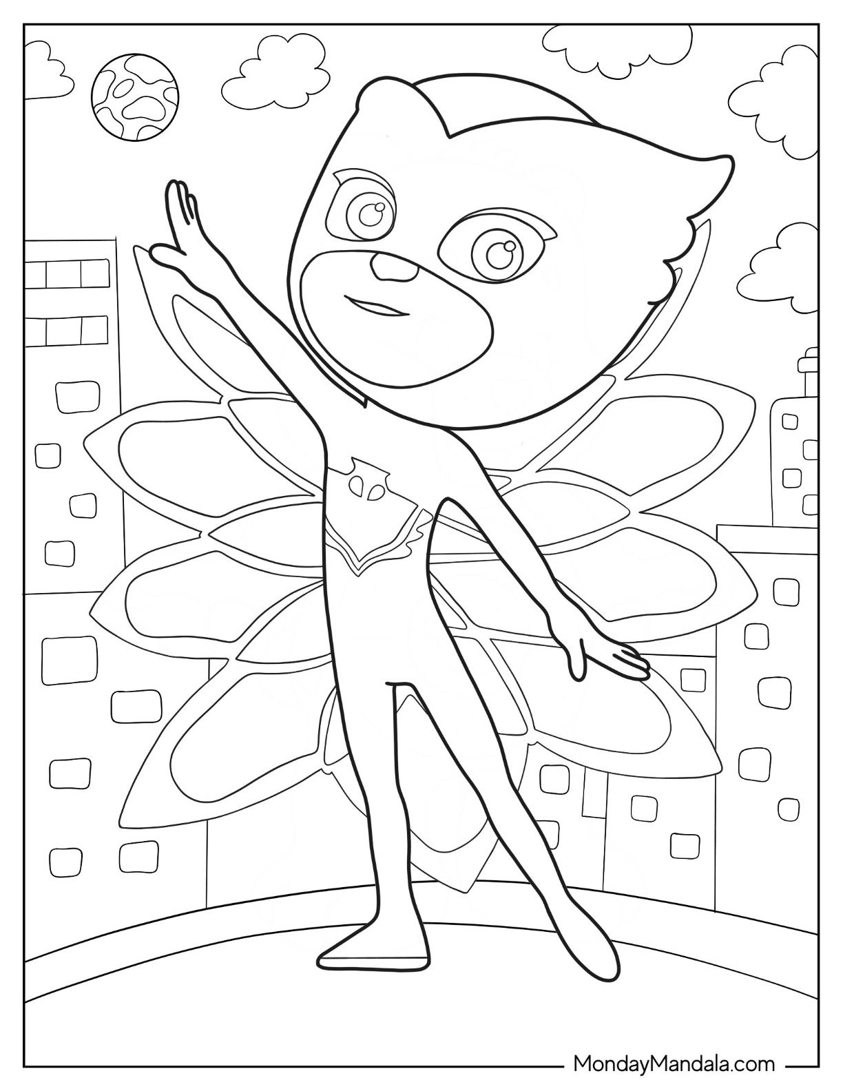 Free Printable PJ Masks Coloring Pages Kids Activities Blog 40 OFF
