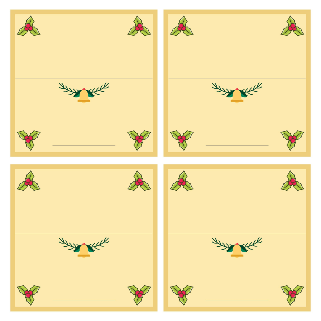 Free Printable Place Setting Cards Free Printable Card