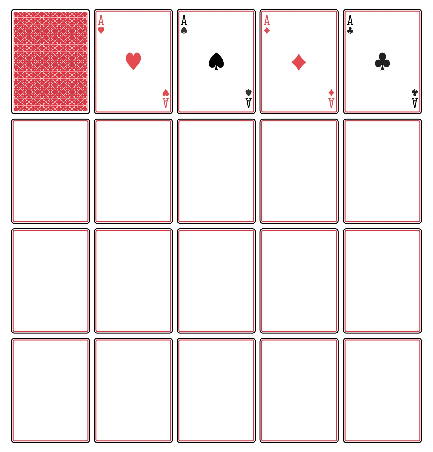 printable blank playing cards template