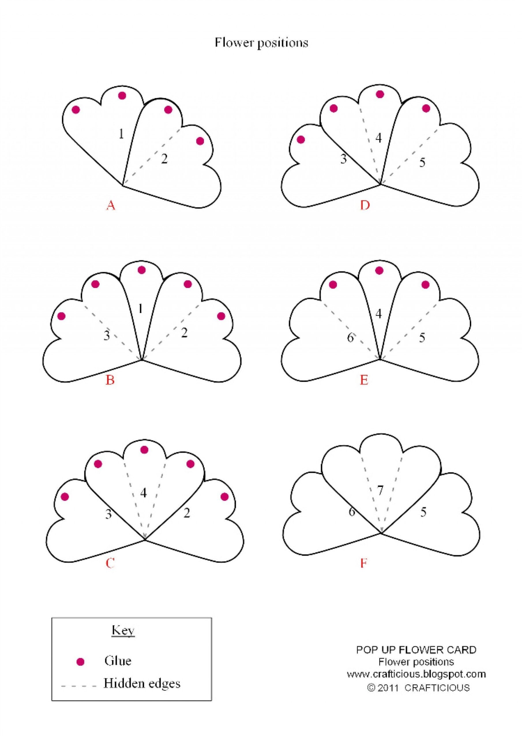 Free Printable Pop Up Card Template Printable Templates
