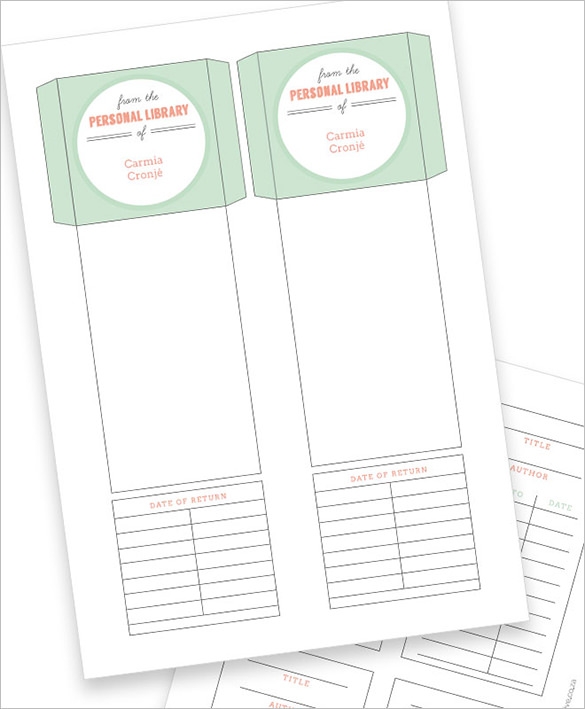 Free Printable Printable Library Card Template Printable Calendars AT 