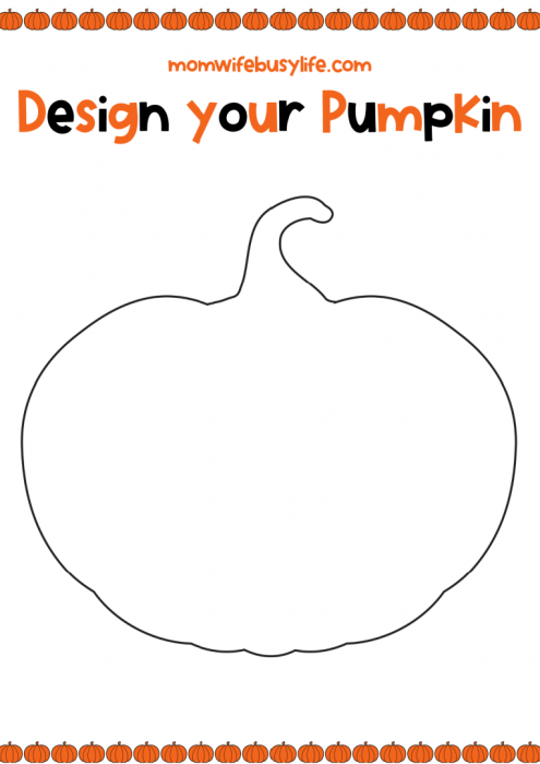 FREE Printable Pumpkin Activity Pack Mom Wife Busy Life