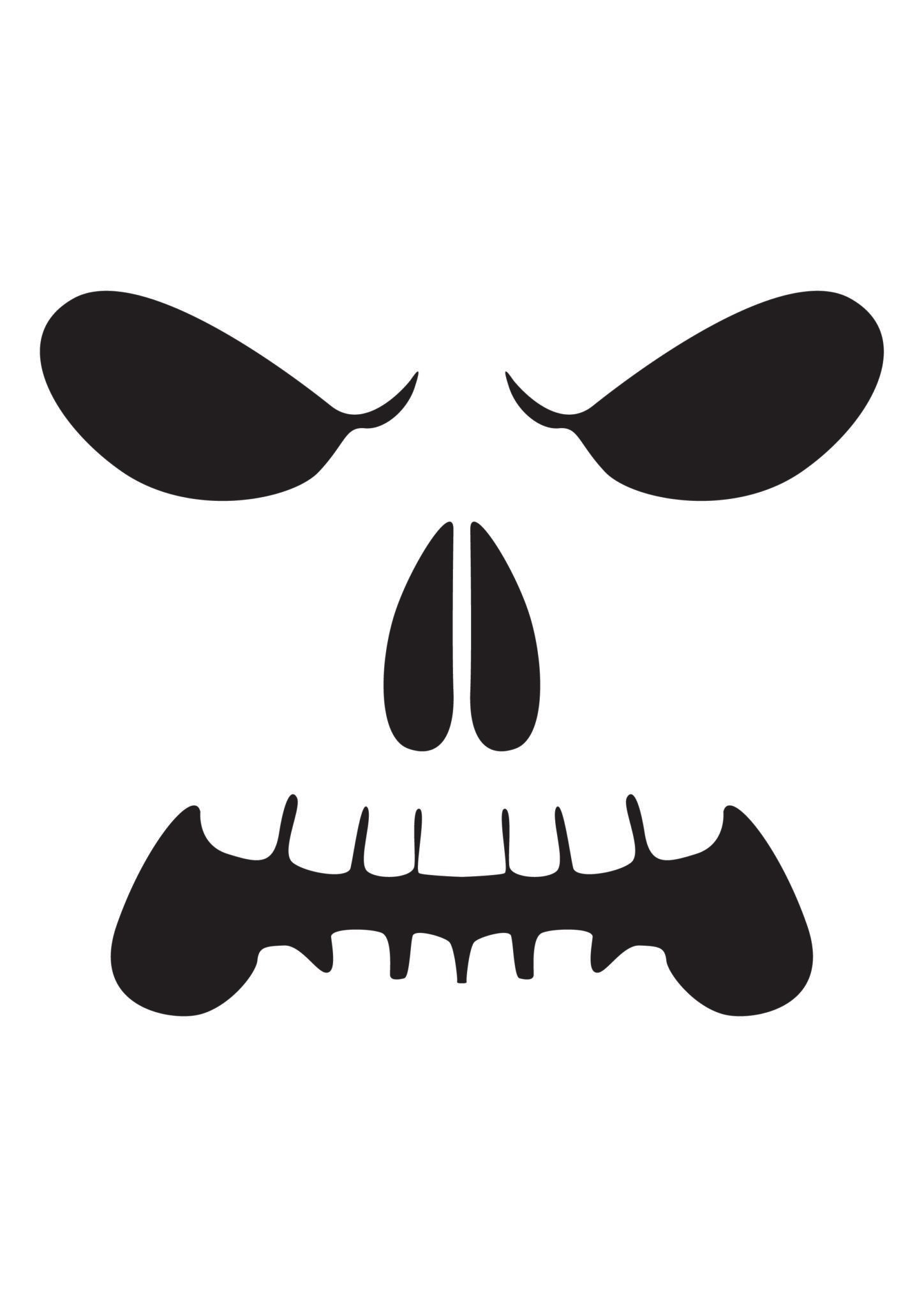 Free Printable Pumpkin Carving Patterns Stencils Free Templates Printable