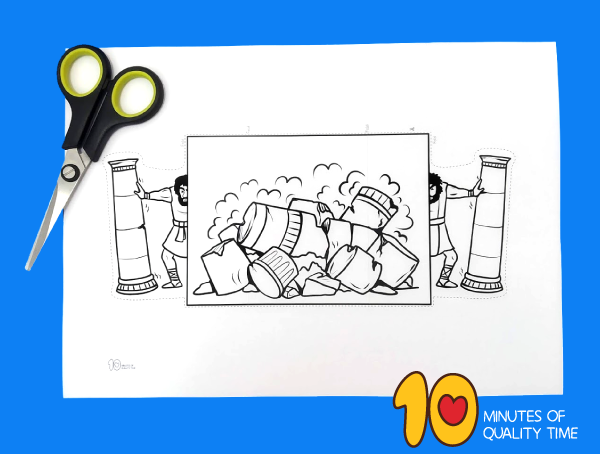 Free Printable Samson Craft Template Download Free
